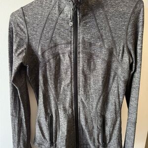 lululemon athletica Women's Grey Full-Zip Define jacket